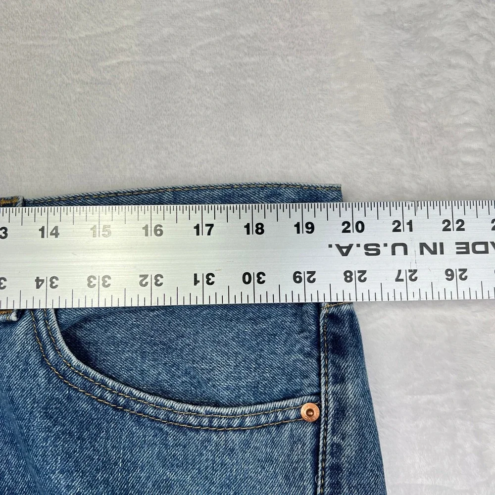 Levi's 505 Regular Fit Jeans Men W40 L32 Blue Denim Straight Leg 00505-4891